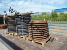 Отгружены люки чугунные легкие и тяжелые ГОСТ 3634-99 в города Екатеринбург и Нижний Тагил